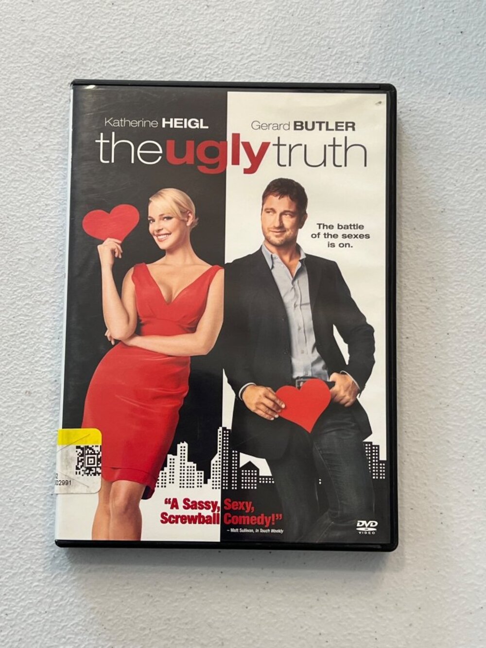 The Ugly Truth 2009 DVD Katherine Heigl Gerard Butler Romantic Comedy Pre-Owned